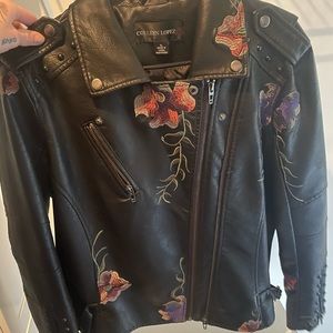 Colleen Lopez Floral Embroidered Jacket